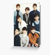 EXO Grußkarte