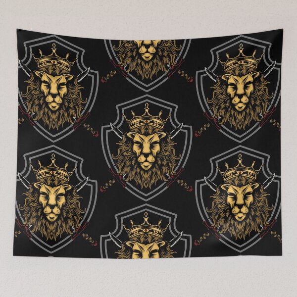 Item preview, Lion shield designed and sold by Disturbed-Mind.