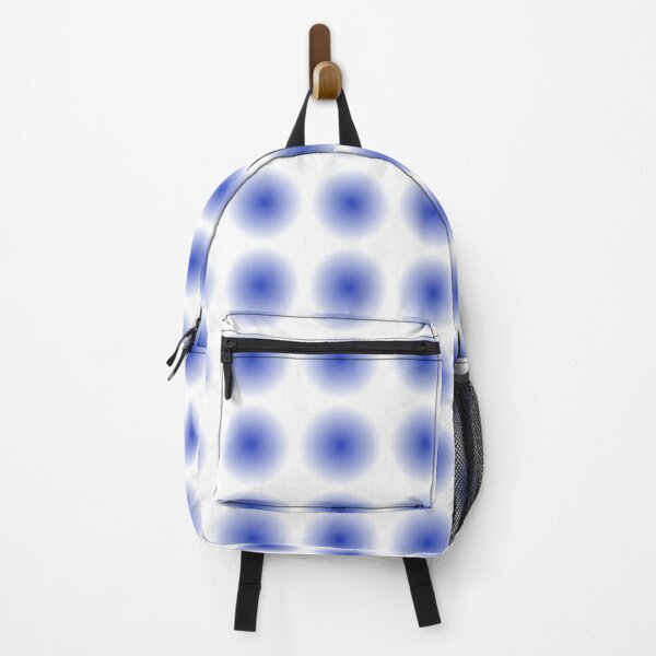 Item preview, Collection of blue blur dots on white background designed and sold by Giree07.