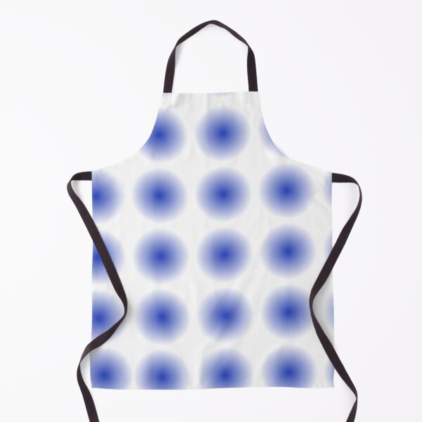 Item preview, Collection of blue blur dots on white background designed and sold by Giree07.
