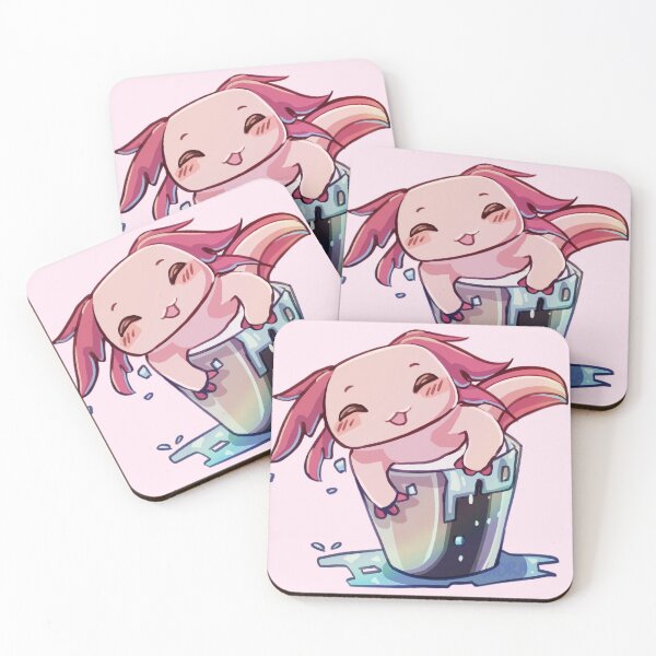 Item preview, #Axolotl In A Glass Of Water designed and sold by robynclarsen.