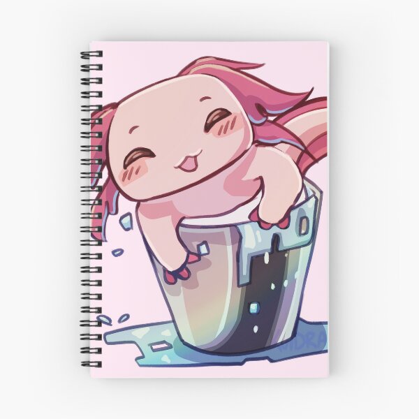 Item preview, #Axolotl In A Glass Of Water designed and sold by robynclarsen.