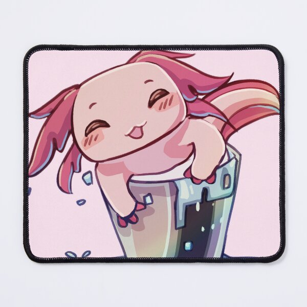 Item preview, #Axolotl In A Glass Of Water designed and sold by robynclarsen.