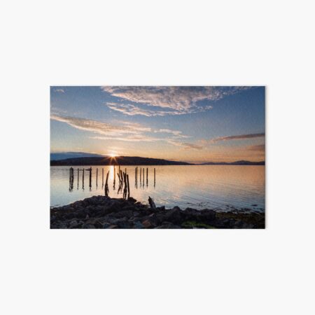 Item preview, Salen Old Pier Sunset Isle of Mull Scotland. designed and sold by PhotosEcosse.