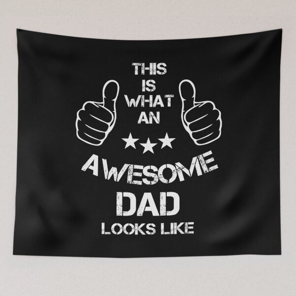 Item preview, This is what an AWESOME DAD looks like designed and sold by Jessica Rani.