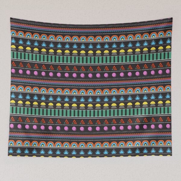Item preview, Vivid and various shapes pattern designed and sold by LaBelleMaison.