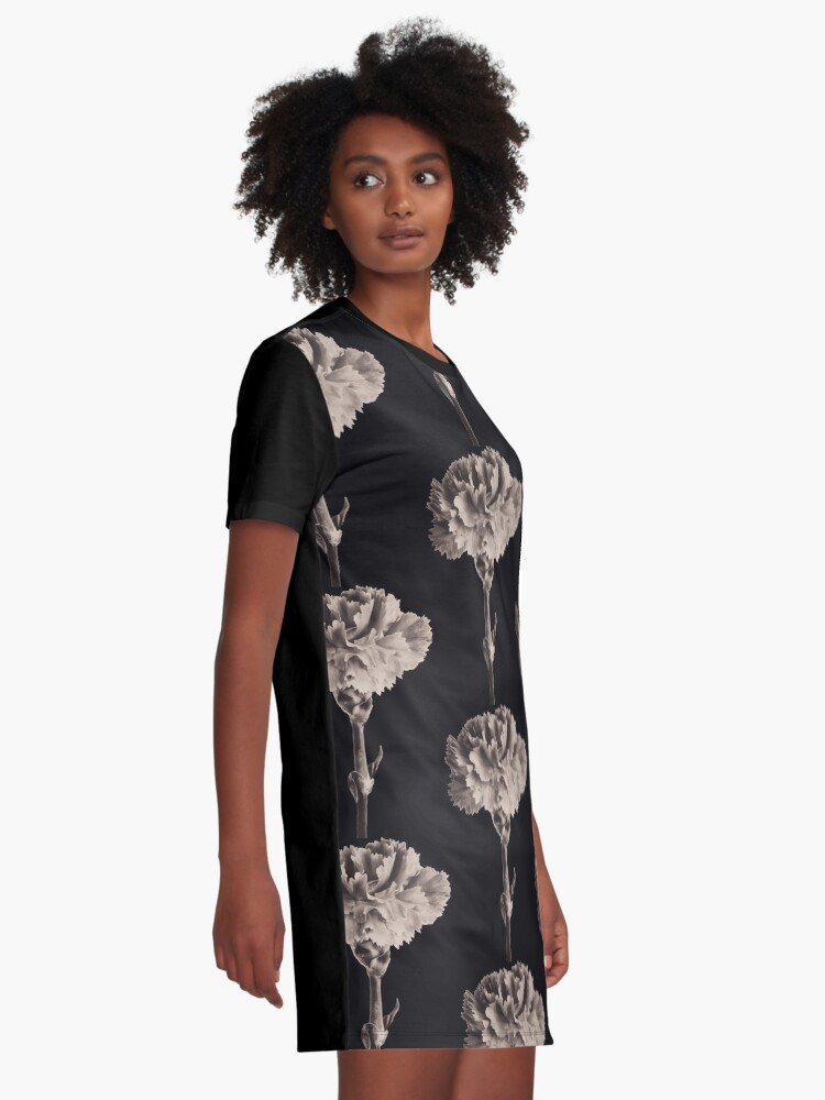 Alternate view of Antique Carnation Graphic T-Shirt Dress