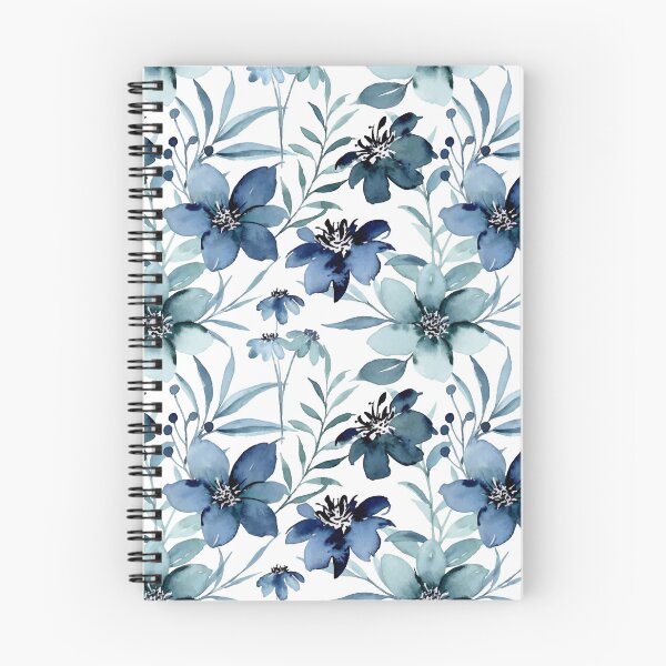 Item preview, Blue Flower Garden - Lupins, Anemones watercolor paints designed and sold by Dzhon99.