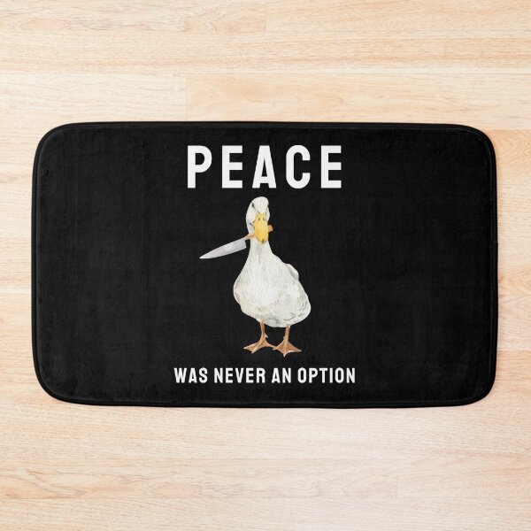 Item preview, Duck with a knife designed and sold by INSOMNIAC101.