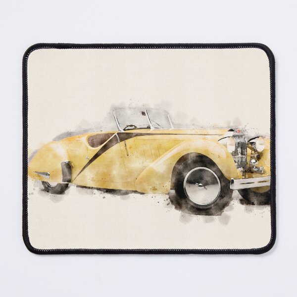 Item preview, Old vintage car in watercolor designed and sold by paulrommer.