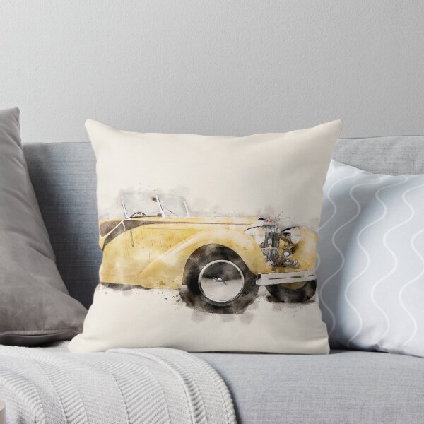 Item preview, Old vintage car in watercolor designed and sold by paulrommer.