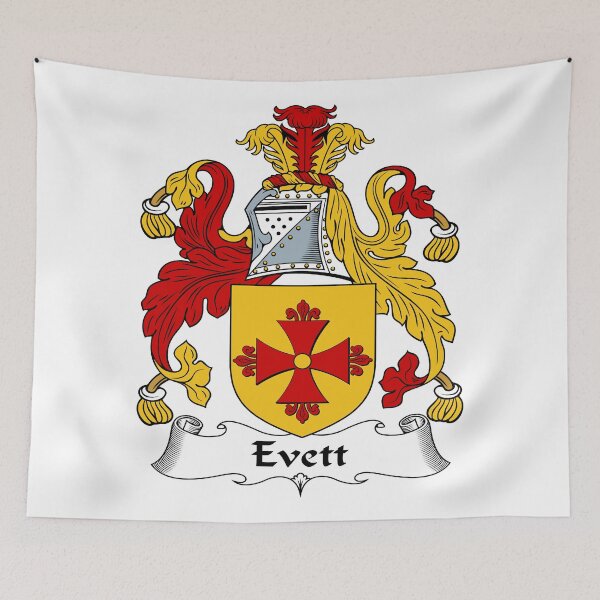 Item preview, Evett designed and sold by HaroldHeraldry.