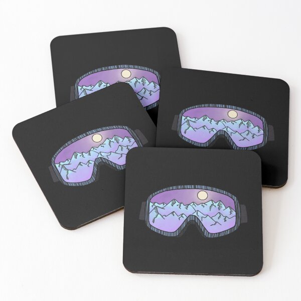 Item preview, Purple Ski Goggles Sticker designed and sold by kerritoniap2g.