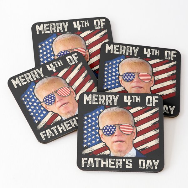 Item preview, Merry 4th of Father's Day Joe Biden Funny 4th of July  designed and sold by alenaz.