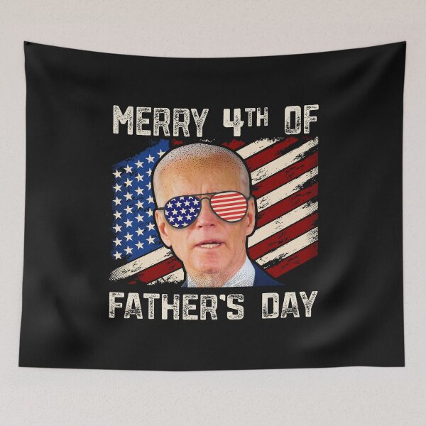 Item preview, Merry 4th of Father's Day Joe Biden Funny 4th of July  designed and sold by alenaz.