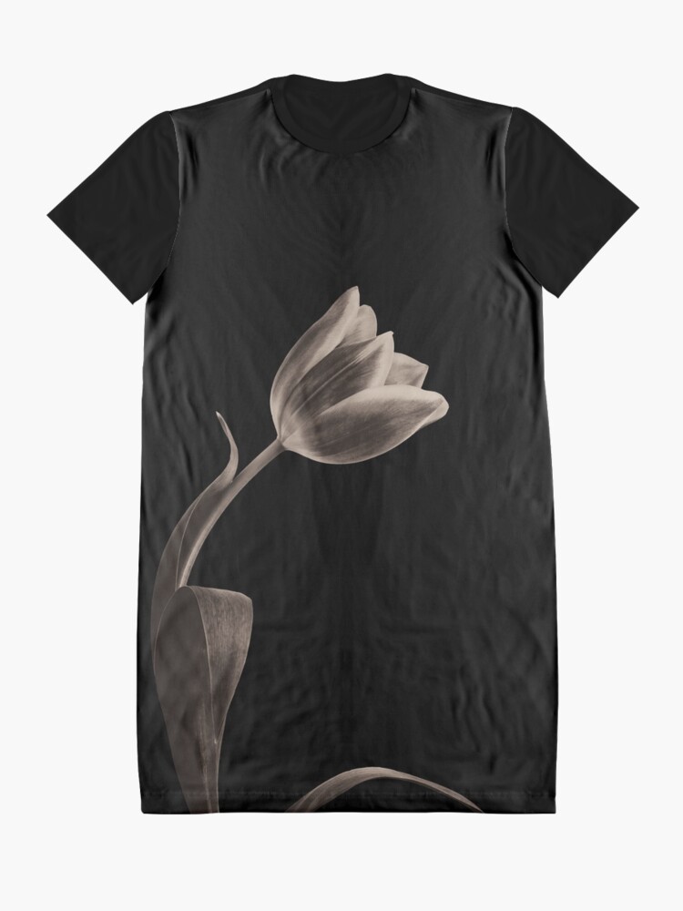 Alternate view of Antique Tulip Graphic T-Shirt Dress