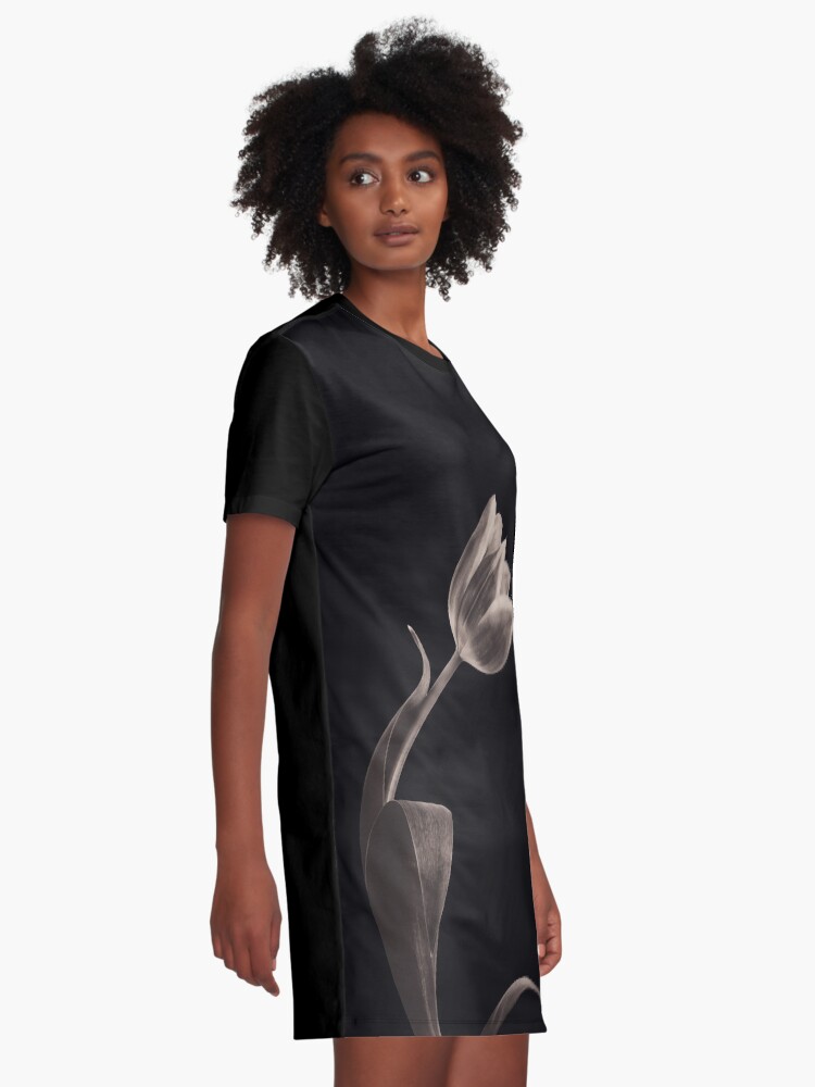 Alternate view of Antique Tulip Graphic T-Shirt Dress