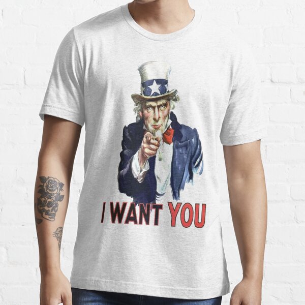 Uncle Sam Pointing Finger Vector