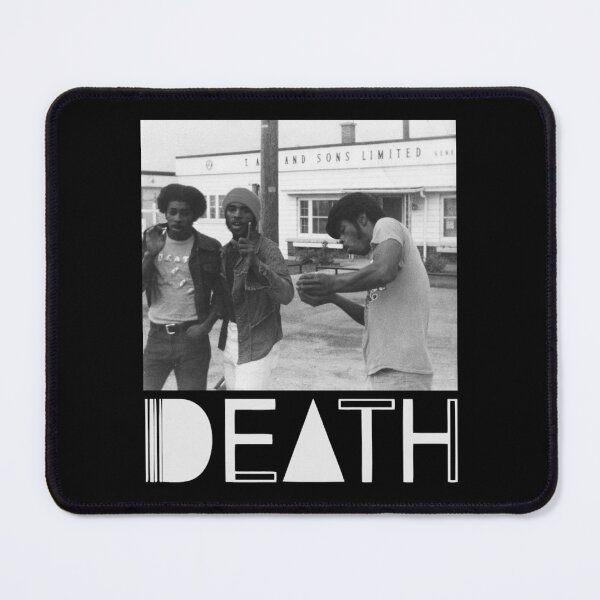 Item preview, Death - Proto Punk Band (White Logo) designed and sold by DOS Games.