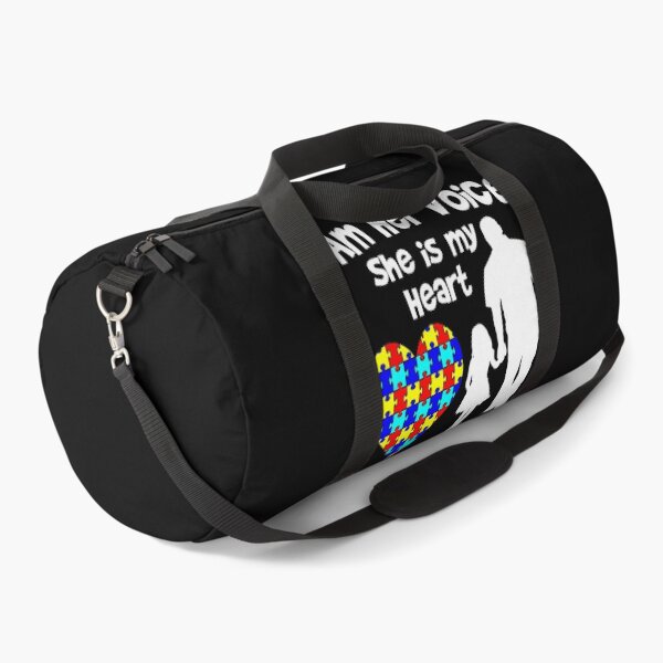 Item preview, I Am Her Voice She Is My Heart Autism Awareness Dad designed and sold by HaaChris-Artis.
