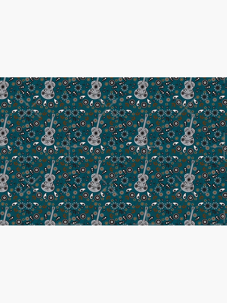 Boho Chloe Deep Ocean Blue by CreativeContour