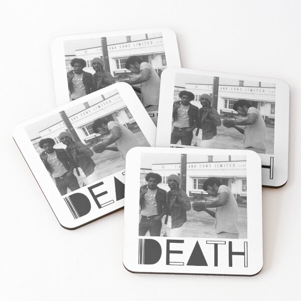Item preview, Death - Proto Punk Band (logotipo negro) designed and sold by DOS Games.