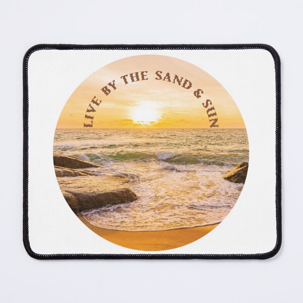 Item preview, Live by the sun and sand circular designed and sold by Unaiza Khalid.
