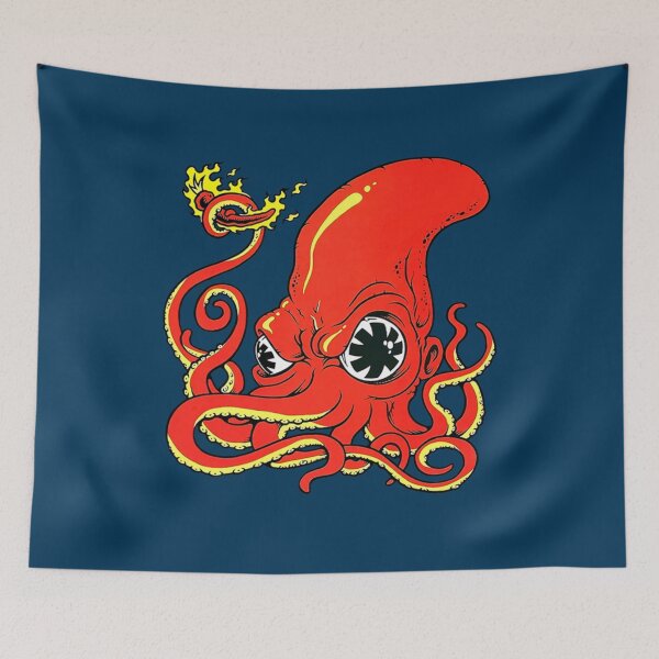 Item preview, Red Hot Octopus     designed and sold by LORENKLEINL.