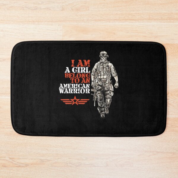Item preview, I am a girl to an American warrior  designed and sold by aryagiri.