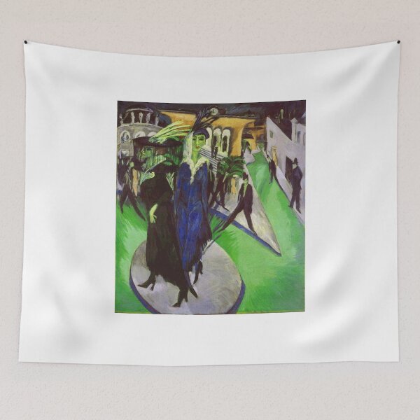 Item preview, Ernst Ludwig Kirchner Potsdam Square Berlin 1914 designed and sold by Sky-Art-80s.