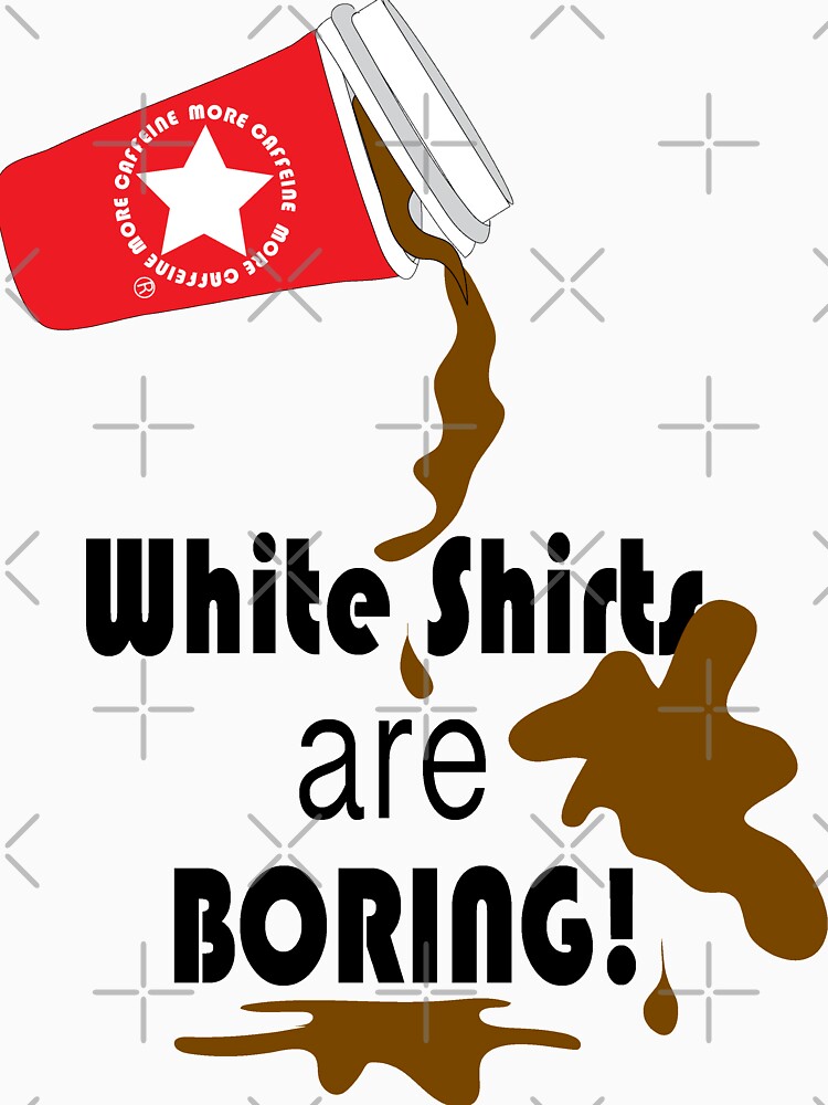 White shirts are boring! by CreativeContour
