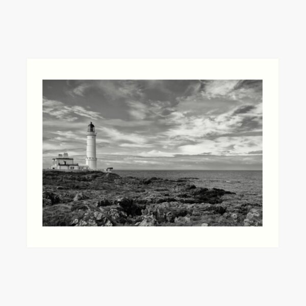 Corsewall Lighthouse Art Print