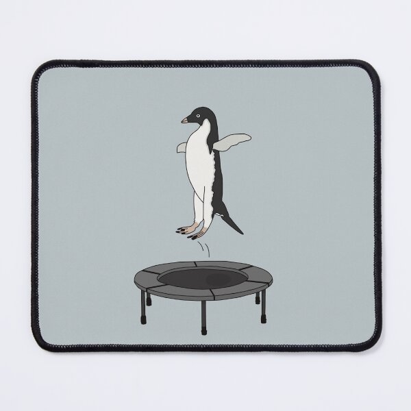 Item preview, Penguin riding a trampoline designed and sold by tsiguidou.
