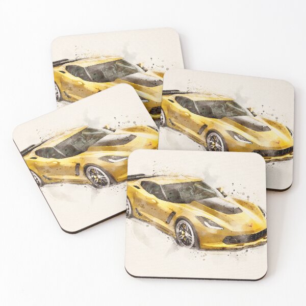 Item preview, Watercolor sports car designed and sold by paulrommer.