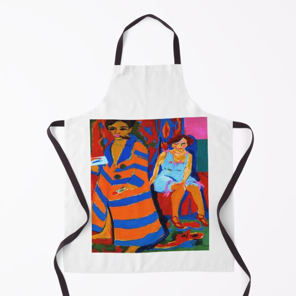 Item preview, Ernst Ludwig Kirchner Self-Portrait with a Model 1910 designed and sold by Sky-Art-80s.
