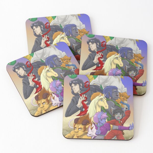 Item preview, Character Poster - Dual Destiny Allies designed and sold by WhimWerecat.