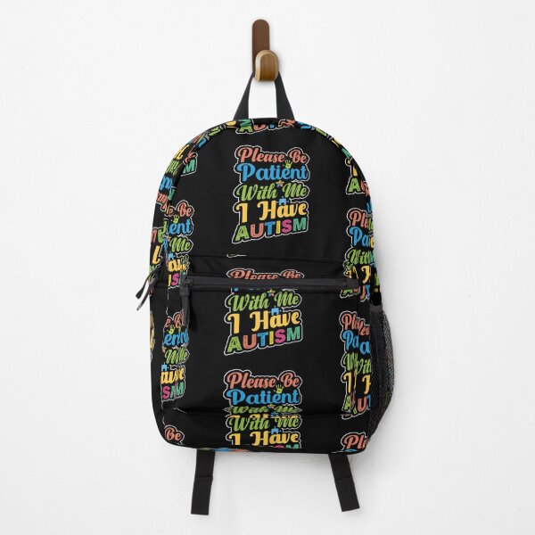 Artikelvorschau, Please Be Patient With me I have Autism Autistic support Be Positive Aspire To Inspire Happy Life Apparel Essential Motivation Inspiration Joy Mood entworfen und verkauft von DesignByHeartUK.