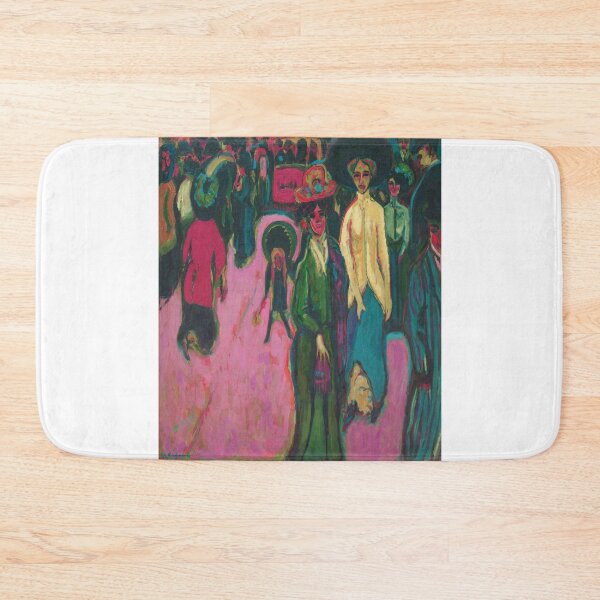 Item preview, Ernst Ludwig Kirchner Street Dresden 1908 designed and sold by Sky-Art-80s.