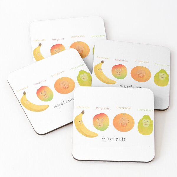 Item preview, Apefruit (white) designed and sold by animinimal.