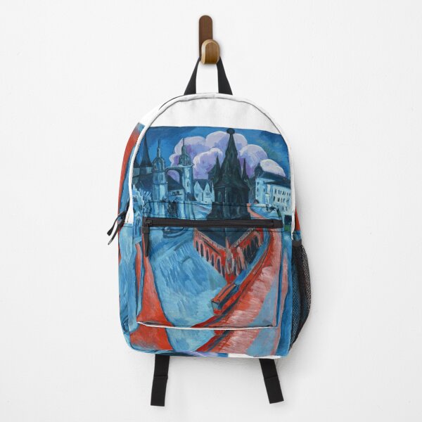 Item preview, Ernst Ludwig Kirchner The Red Tower in Halle 1915 designed and sold by Sky-Art-80s.