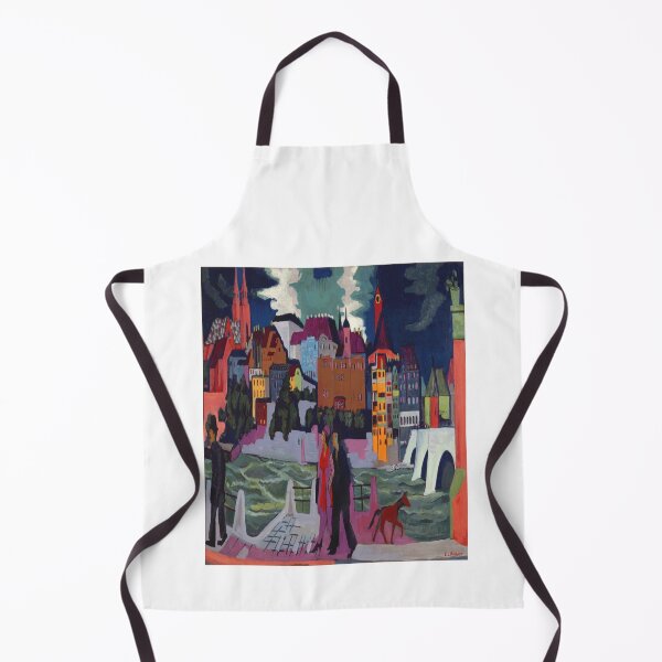 Item preview, Ernst Ludwig Kirchner View of Basel and the Rhine 1928 designed and sold by Sky-Art-80s.