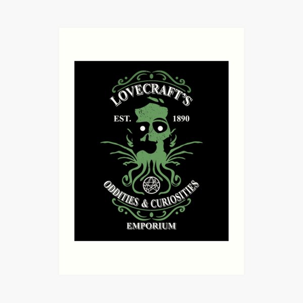 Lovecraft's Emporium Art Print