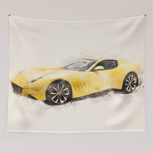 Item preview, Watercolor sports car designed and sold by paulrommer.
