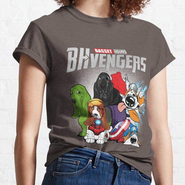 Basset hound avengers t 2024 shirt