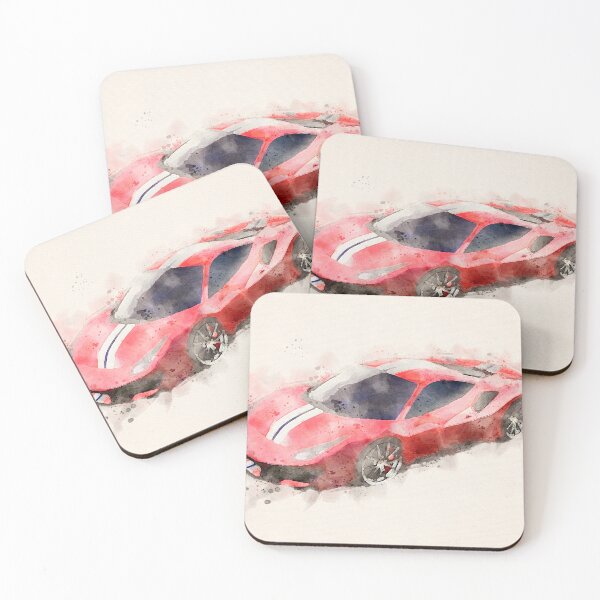 Item preview, Watercolor sports car designed and sold by paulrommer.