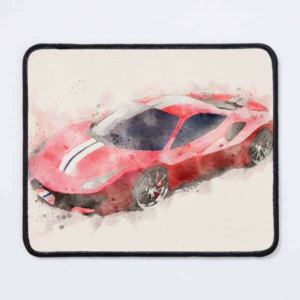 Item preview, Watercolor sports car designed and sold by paulrommer.