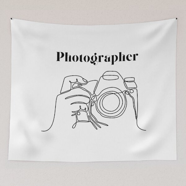 Item preview, Black And White One Hand Line Art  designed and sold by tharindusrilak.