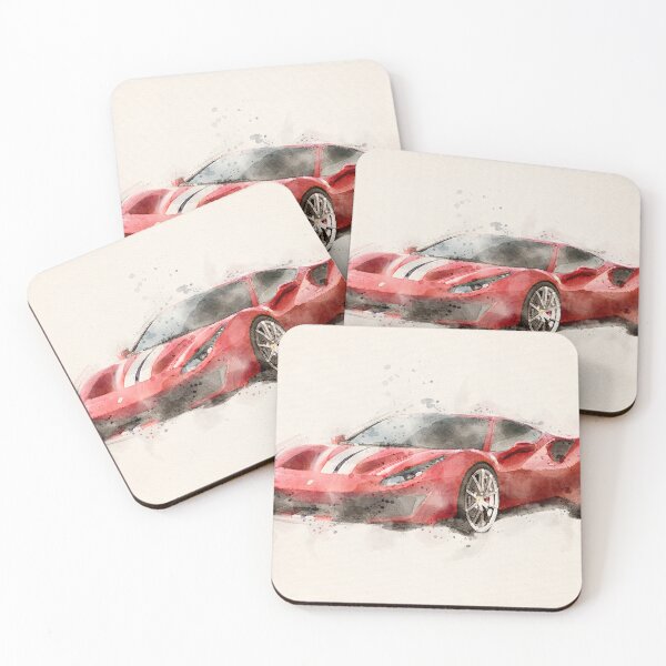 Item preview, Watercolor sports car designed and sold by paulrommer.