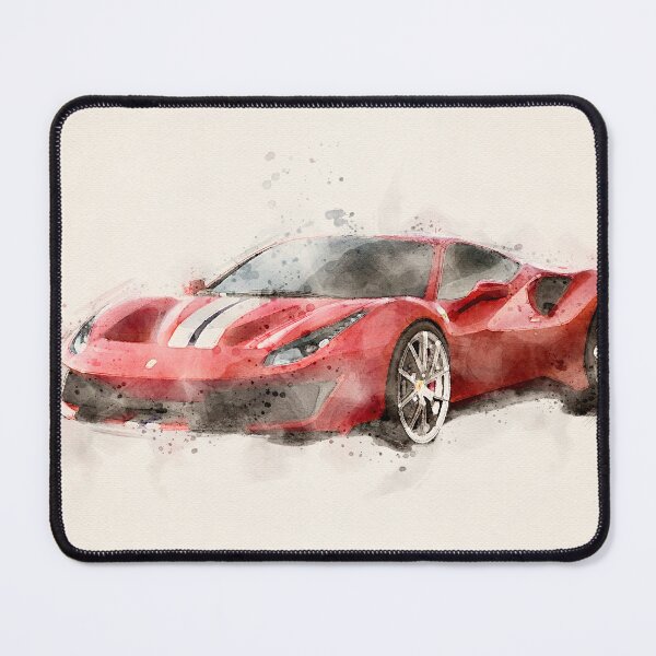 Item preview, Watercolor sports car designed and sold by paulrommer.