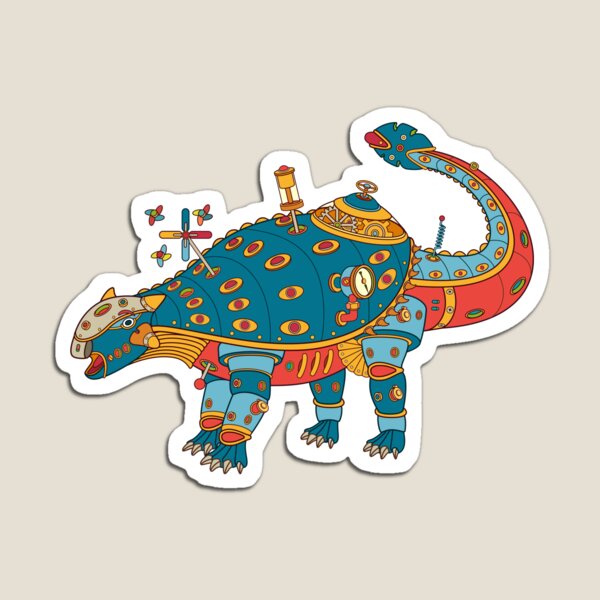 Dinosaur, from the AlphaPod collection Magnet